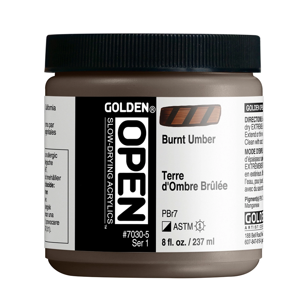 Golden Open 2oz. Burnt Umber S1