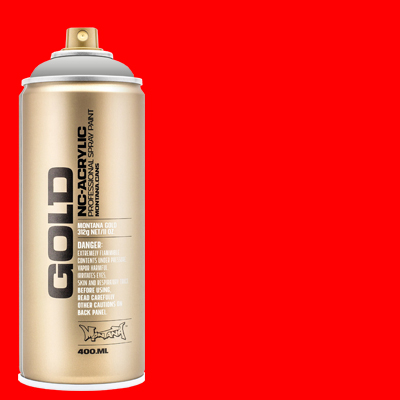Montana GOLD Spray Fire Red - 400ml **ND**
