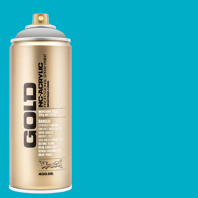 Montana GOLD Spray Pure Cyan - 400ml **ND**