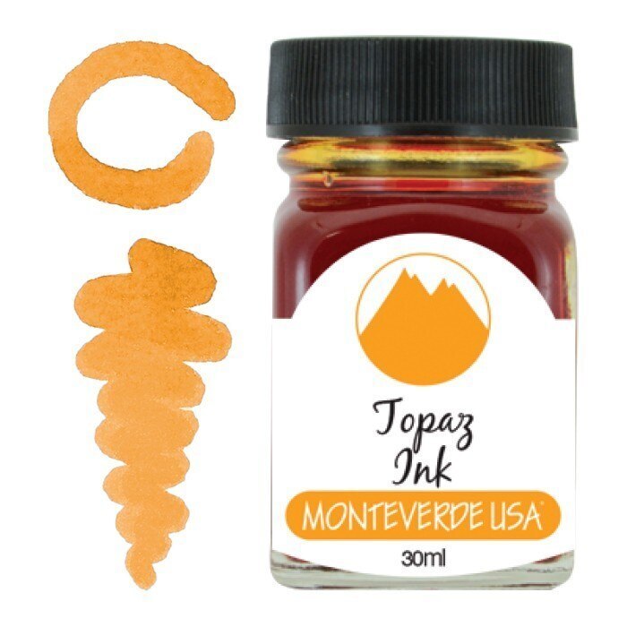 Monteverde Inks 30ml Gemstone Topaz