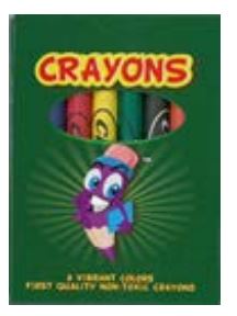 Montrose Crayons 8 Count **ND**