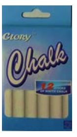 Montrose White Chalk Set of 12