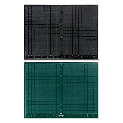 Pacific Arc Cutting Mat 3 ply Gridded Green / Black 20x26 **ND**