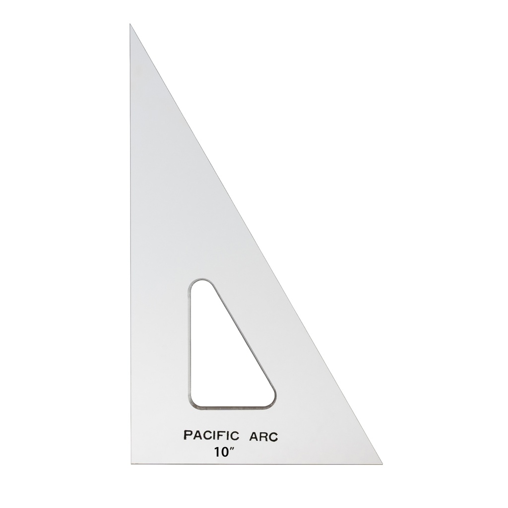 Pacific Arc Triangle Clear 30/60 - 10" **ND**