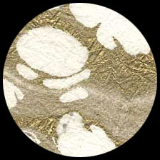 Paper Marbled Momi - White/Gold **ND-SO**
