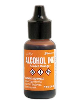 Ranger Tim Holtz Alcohol Ink 14ml Sunset Orange **ND**