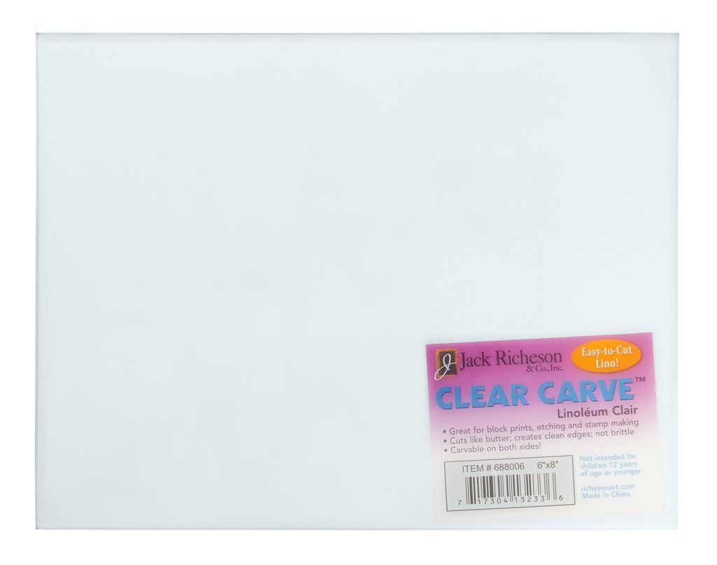 Richeson Lino Clear Carve 6"x8" **SO**
