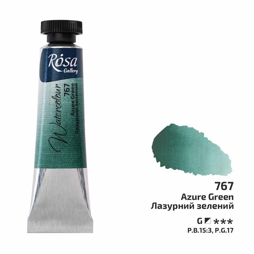 Rosa Gallery Artists Watercolours Azure Green **ND**