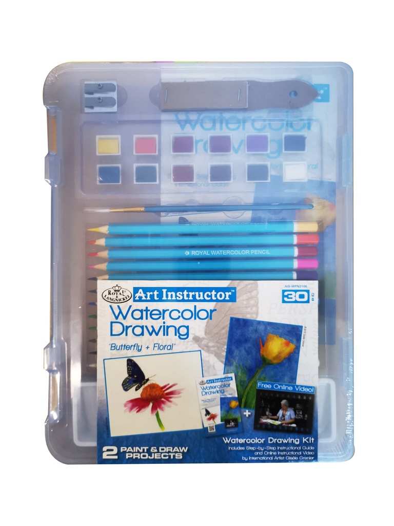 Royal & Langnickel Art Instructor Set Watercolour/Drawing