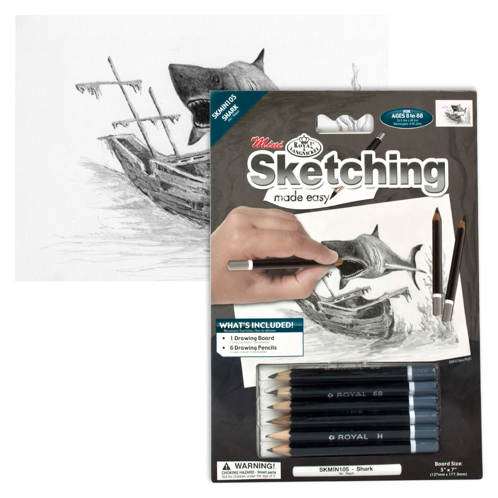 Royal & Langnickel Mini Sketching Made Easy Shark