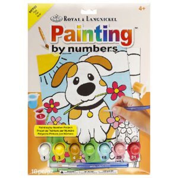 Royal & Langnickel Paint By Numbers Puppy