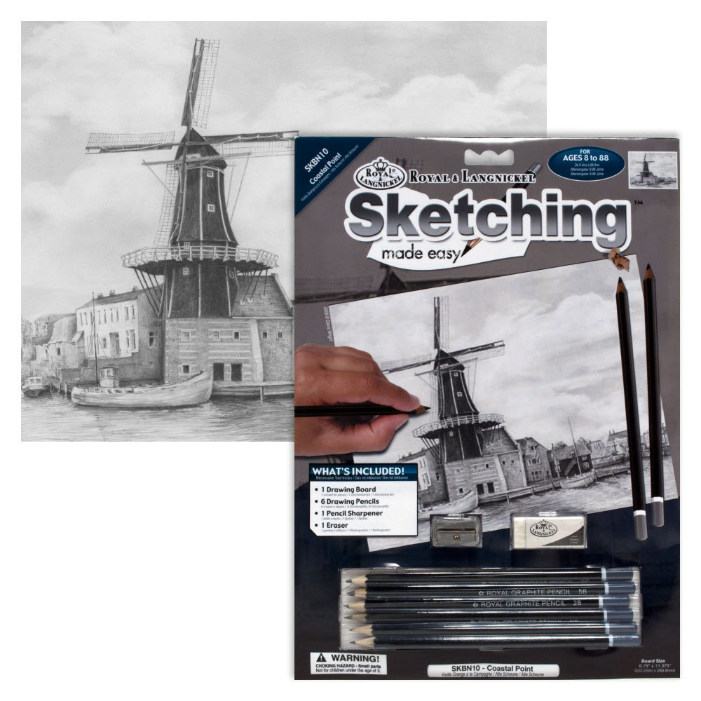 Royal & Langnickel Sketching Made Easy Coastal Point