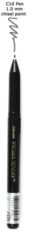 Sakura Pigma Sensei Slant Tip 1.0mm **ND**