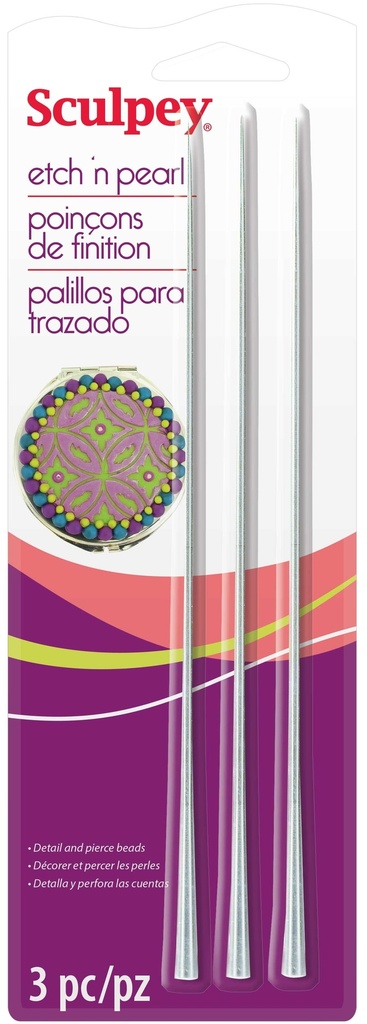 Sculpey Access. Etch 'n Pearl 3pc