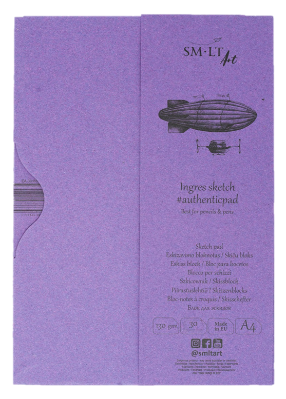 SM.LT authenticpad Folder Ingres Sketch A4 130gsm 30shts **ND**