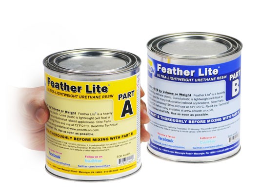 Smooth-On Feather Lite 2.5lbs Part A & Part B **ND**