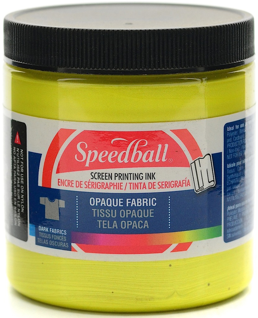 Speedball Fabric Screen Printing Ink Opaque Citrene 8oz