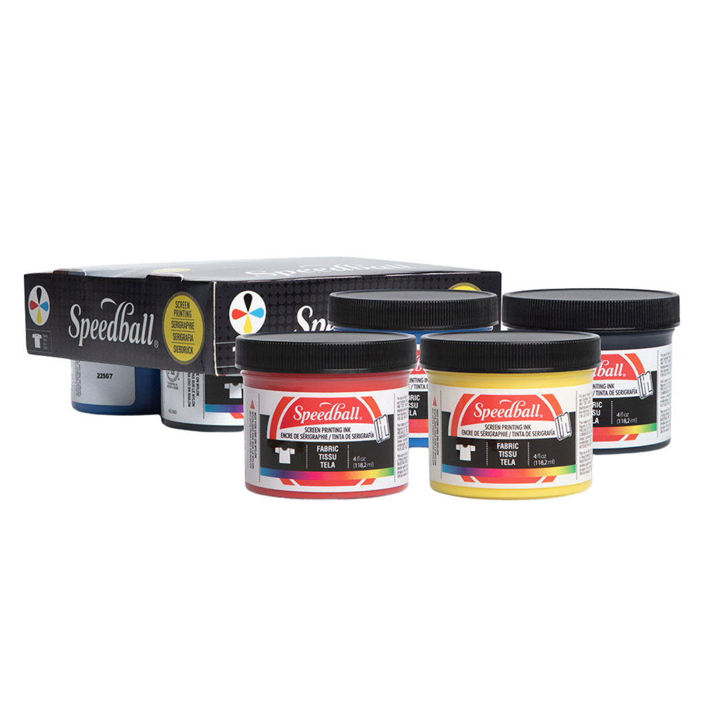 Speedball Fabric Screen Printing Ink Set