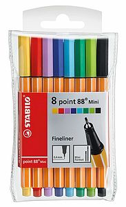 Stabilo Pen 88 Set Mini 8 pc