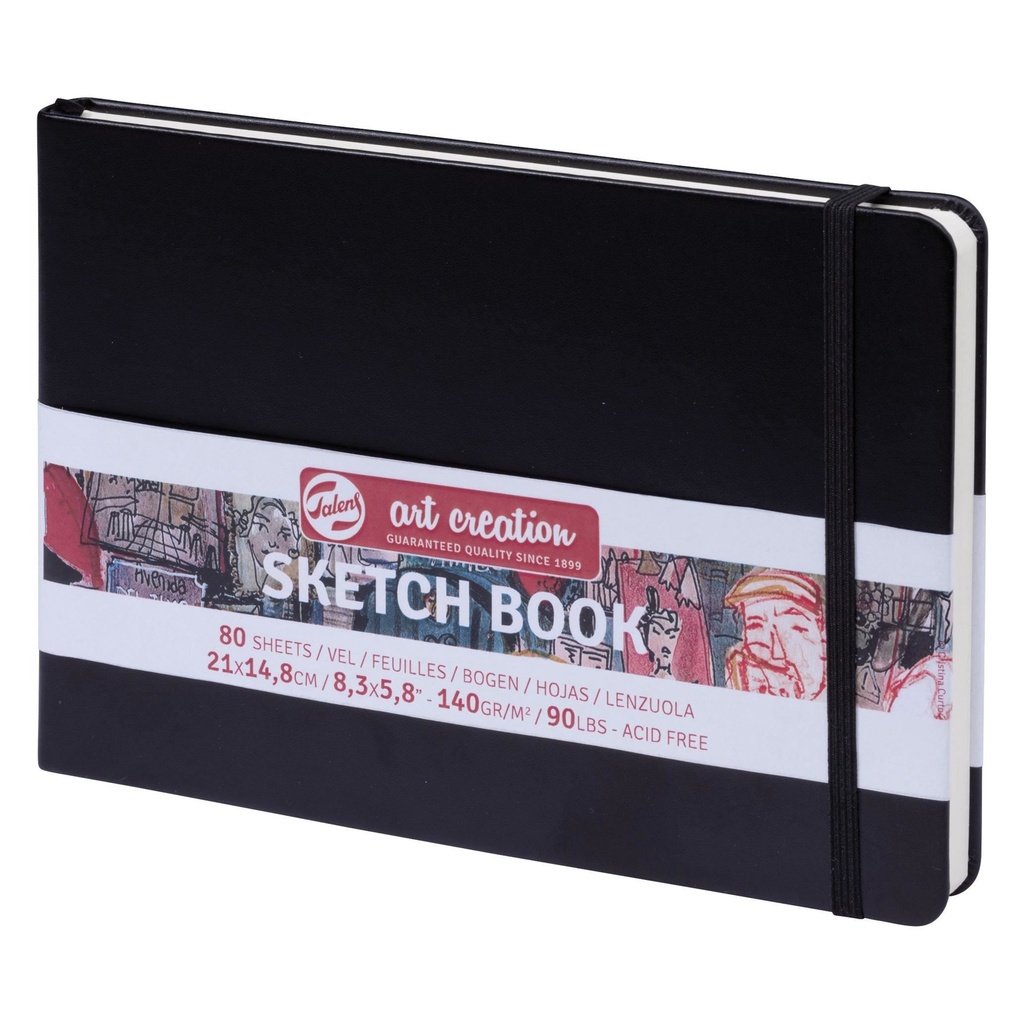 Talens Art Creation Sketch Book 8.3" x 5.8" Black