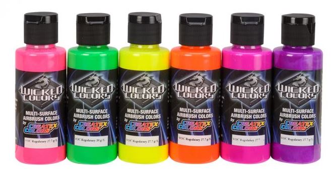 Wicked Fluorescent Set 2oz