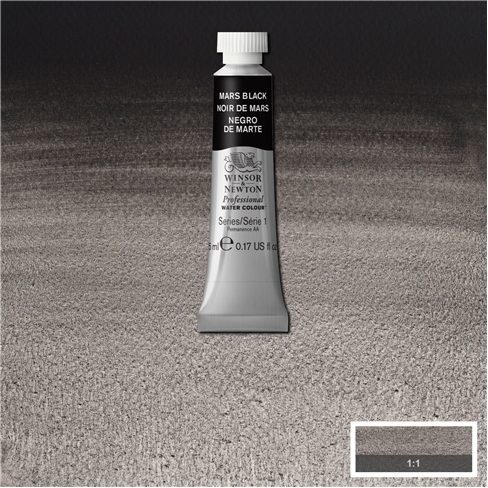 Winsor & Newton Watercolour Professional 5ml Mars Black S1