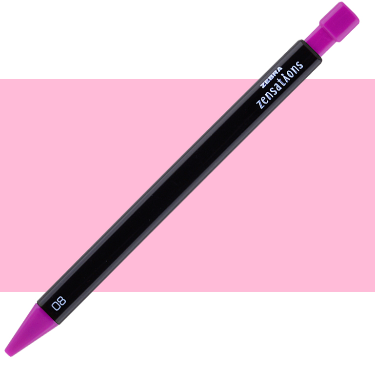 Zebra Mechanical Coloured Pencil Light Pink #12