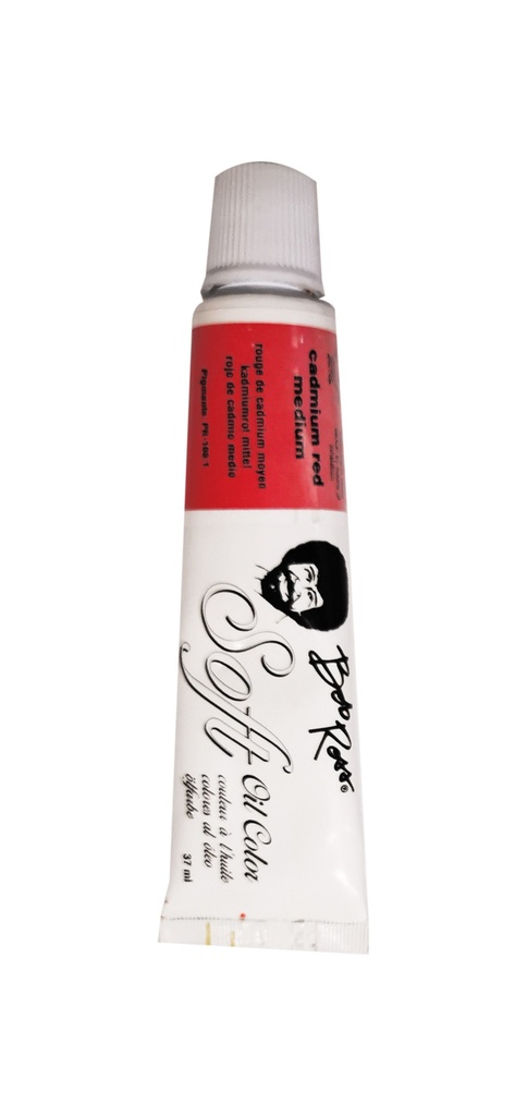 Bob Ross SOFT Oil 37ml Tube Cadmium Red Medium.