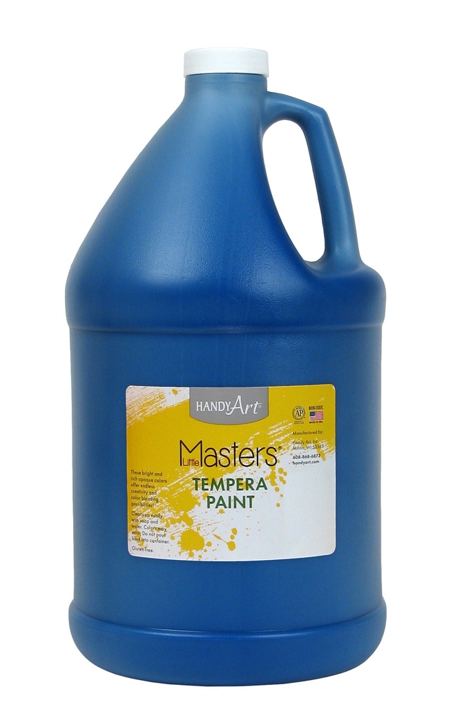 Handy Art Little Masters Tempera Blue Gallon **ND**