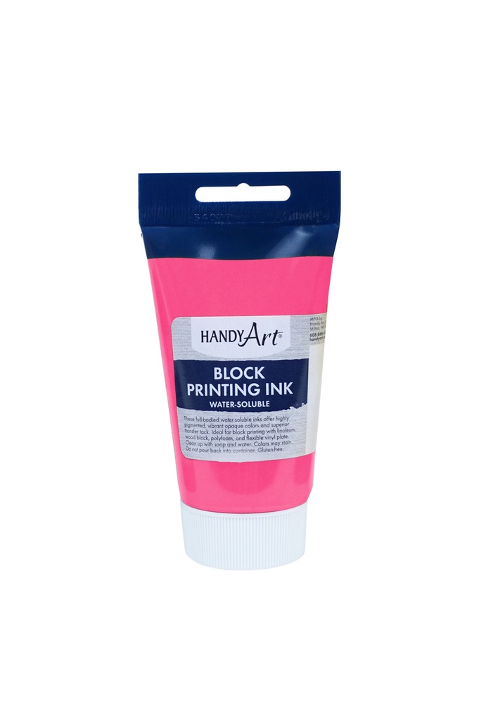 Handy Art Block Printing Ink Magenta 2.5oz **ND**