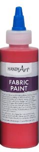 Handy Art Fabric Paint Flag Red 4 oz **ND**