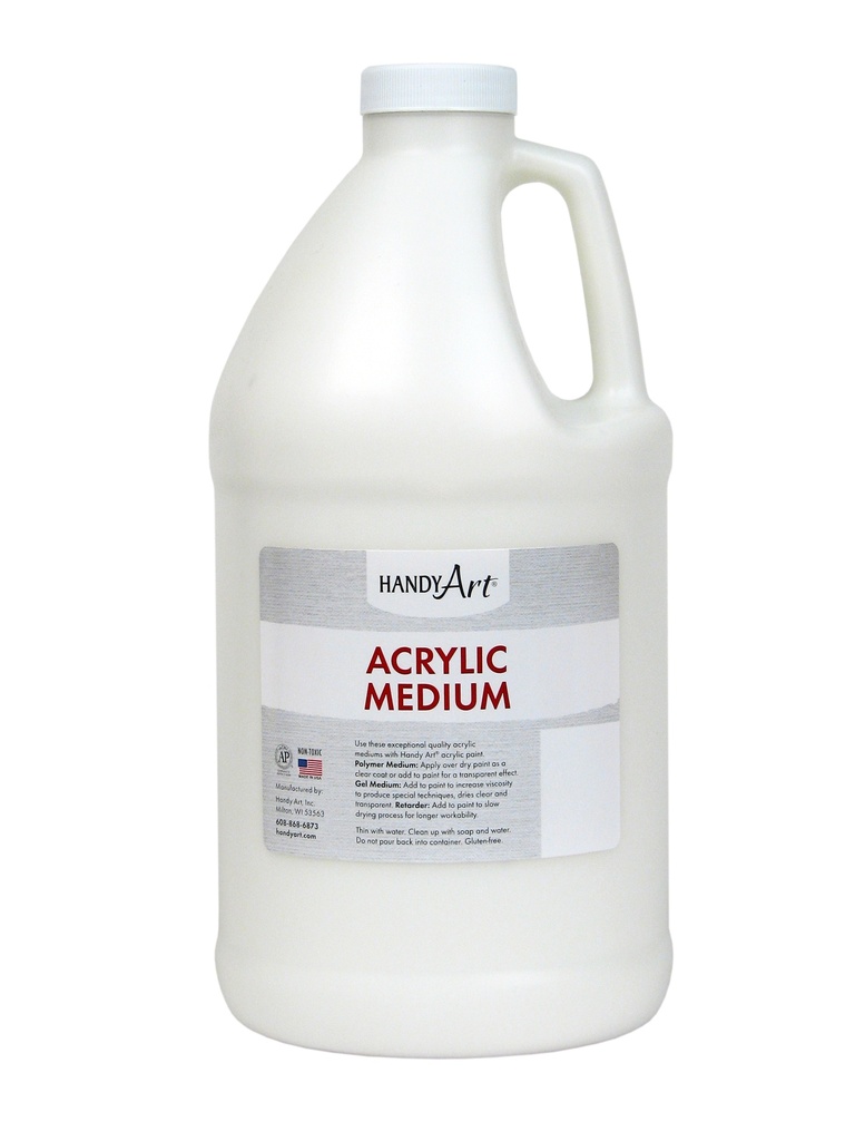 Handy Art Artists' Acrylic Medium Gel 32oz **ND**