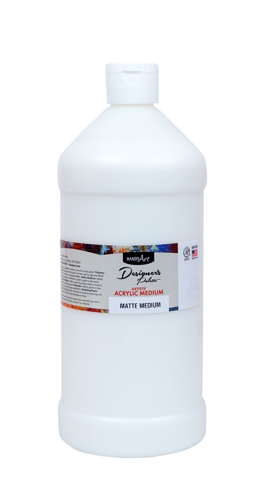 Handy Art Artists' Acrylic Medium Matte 32oz **ND**