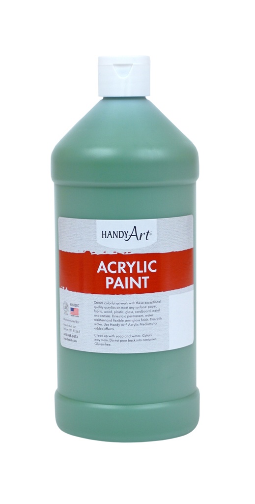 Handy Art Acrylic Paint 32oz Green Oxide **ND**