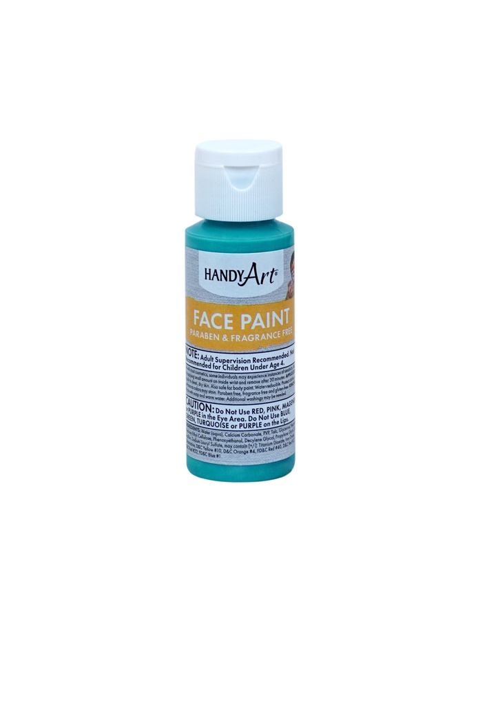 Handy Art Face Paint Green 2oz **ND**