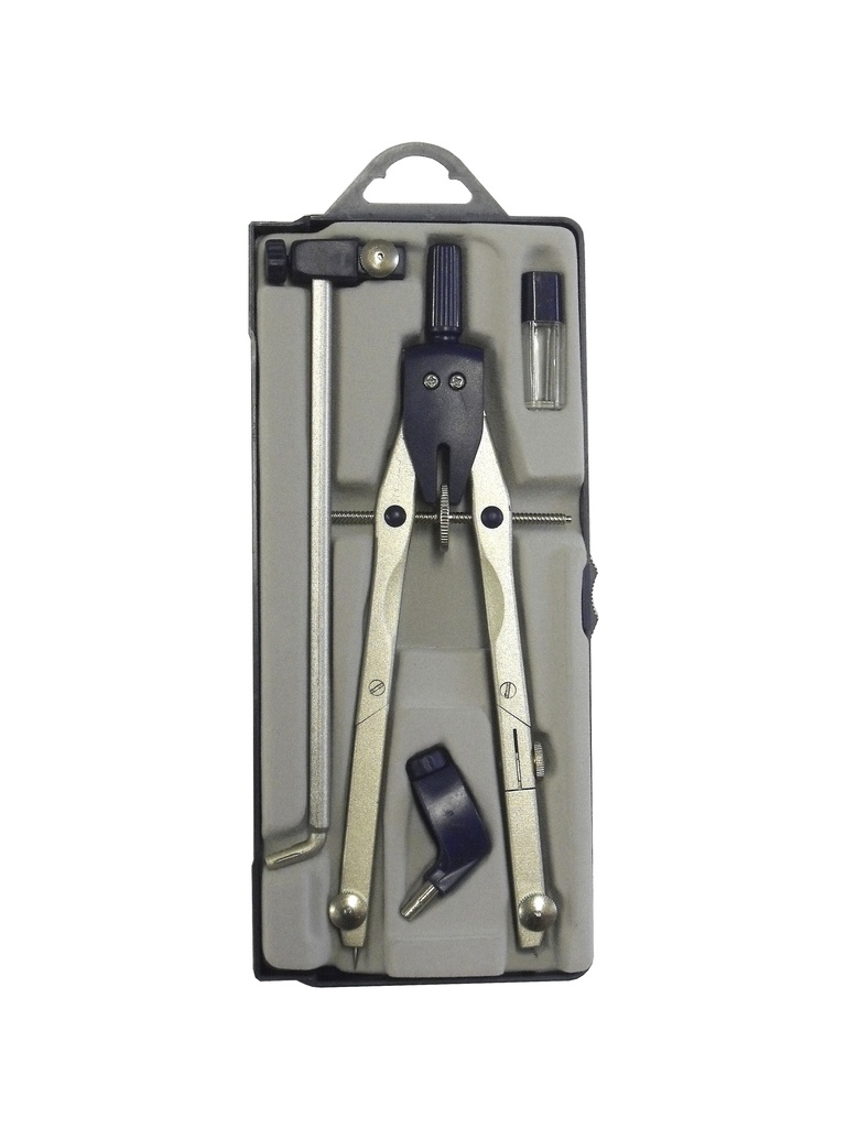 Pacific Arc Rapid Bow Compass Dble Break Leg/Uni Adp/Extension  6 1/2".