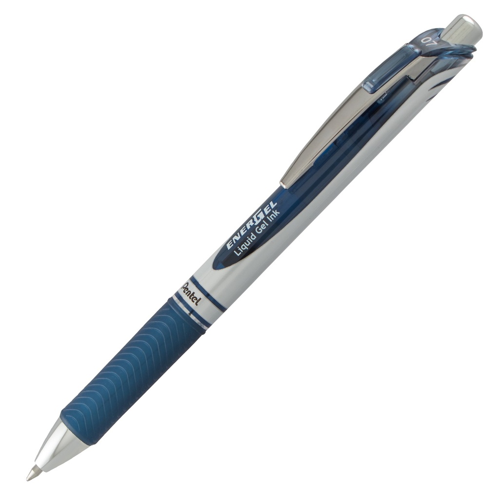 Pentel EnerGel Liquid Gel Pen 0.7mm Navy Blue