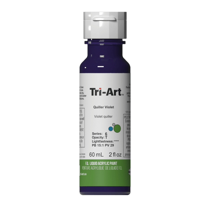 Tri-Art Liquid Acrylics 120ml (4.05 fl oz.) Series 6 Quiller Violet *sale*