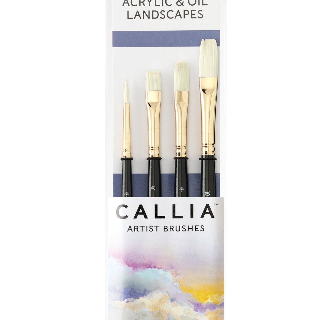 Willow Wolfe Callia Brush Set Acrylic & Oil Landscapes