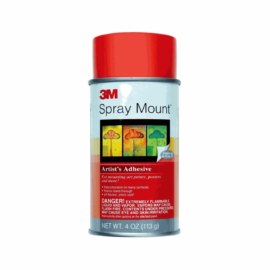 3M Spray Mount Adhesive 4oz/113g **SO**