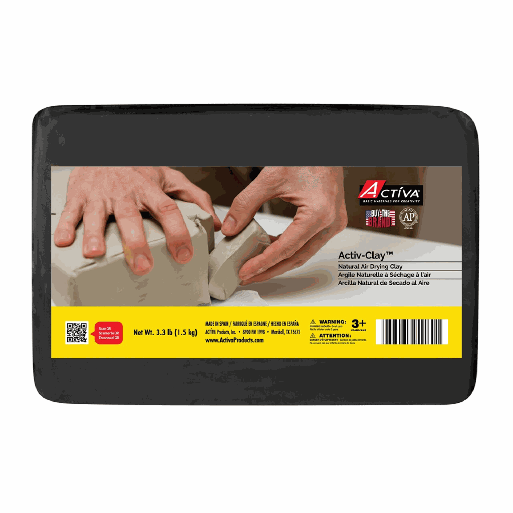 Activa Activ-Clay 3.3lb Black Air Dry Clay