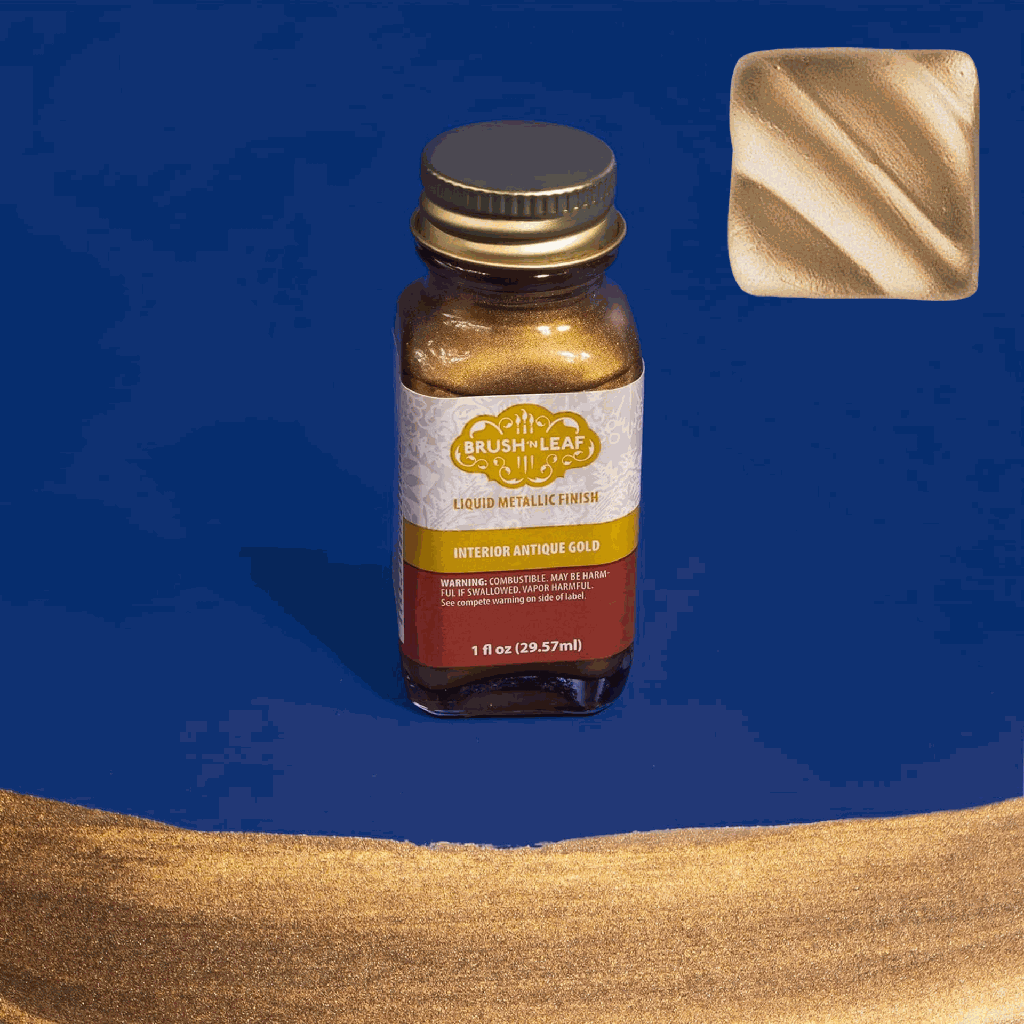 Amaco Brush 'n Leaf Interior Antique Gold **ND**