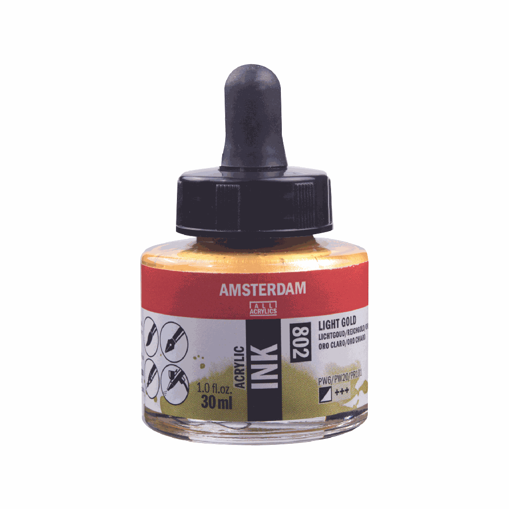 Amsterdam Acrylic Ink 30ML LIGHT GOLD **ND**