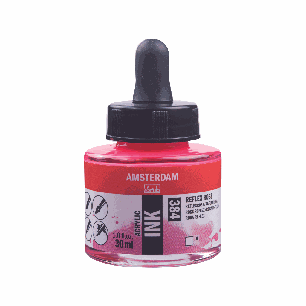 Amsterdam Acrylic Ink 30ML REFLEX ROSE **ND**
