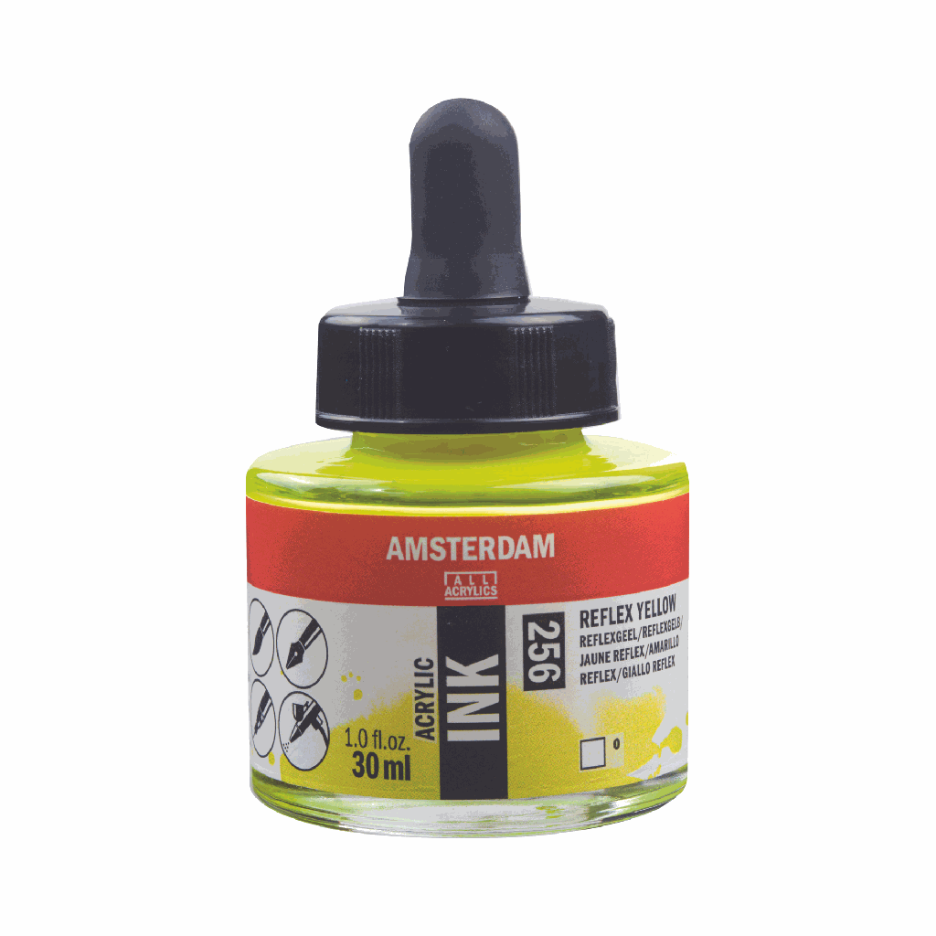 Amsterdam Acrylic Ink 30ML REFLEX YLW **ND**