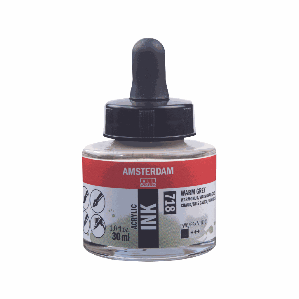 Amsterdam Acrylic Ink 30ML WARM GREY **ND**