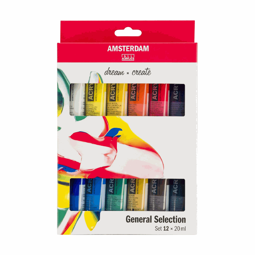 Amsterdam Acrylic Standard Set 12X20ML **ND**