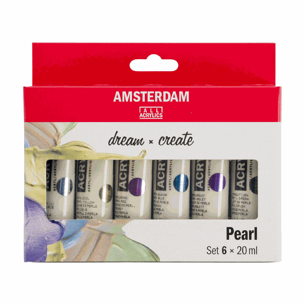 Amsterdam Acrylic Standard Set 6X20ML PEARL **ND**