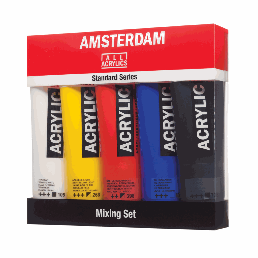 Amsterdam Acrylic Standard Set MIXING 5X120ML **ND**