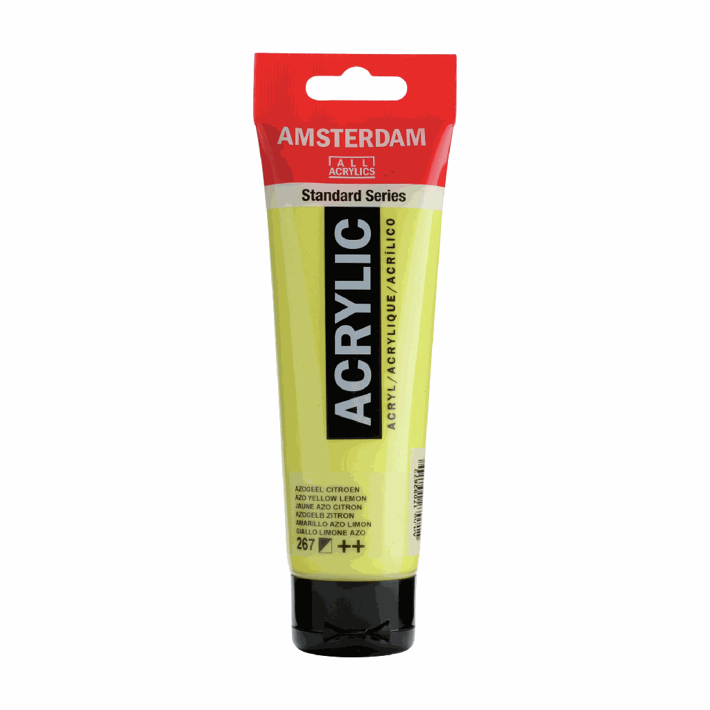 Amsterdam Standard Acrylic 120ML AZO YELL LEMON 267 **ND**